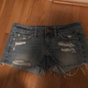 AE cut off Jean shortie shorts